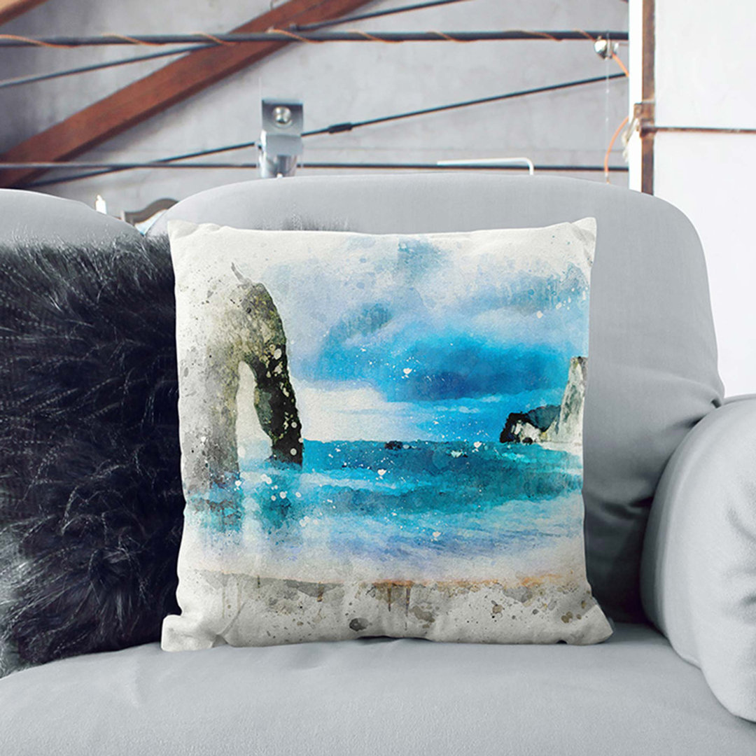 Durdle Door Cliffs in Wareham Cushion with Filling