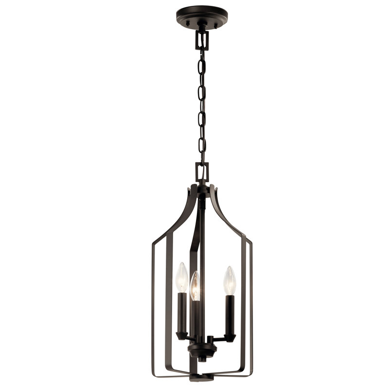 Merkel 3 - Light Lantern Pendant, Olde Bronze