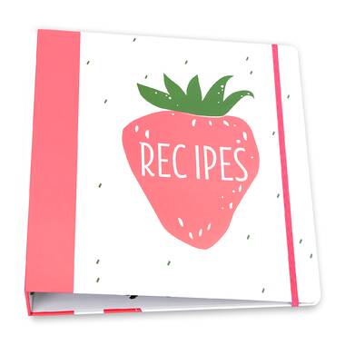 Outshine Premium Recipe Card Dividers 4x6 with Tabs, Fruit Design