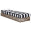 Gillian Steel and Rope Chaise Lounger-1697545165