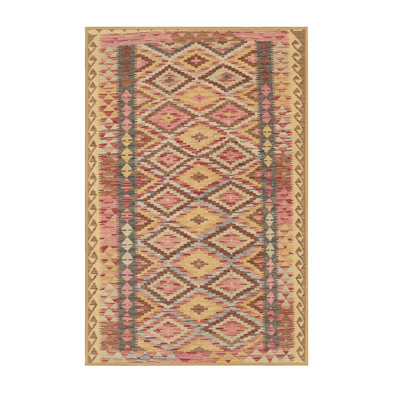 Tapis brun Southwestern, Rectangle 3 pi x 5 pi