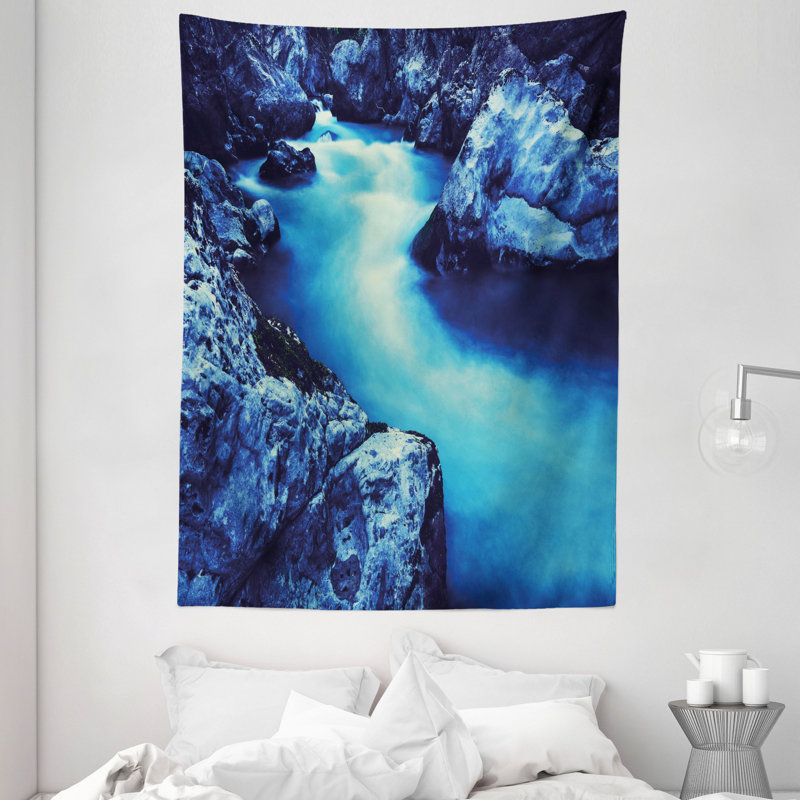 Tapisserie européenne en polyester, H 80 po x l 60 po