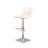 Framlingham Cafa Adjustable Swivel Walnut Wood and Stainless Steel Metal Bar Stool-27670090-27670092