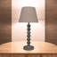 Aidric Rustic Country Table Lamp | Solid Wood Base with Fabric Shade Decorative Lighting for Bedside or Living Room-1307686882