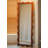 Medieval-Style Pine Frame Silver Mirror Floor-Standing Full-Length Mirror