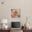 "Prismatic Dahlia I", impression sur toile par Art Remedy, cadre argenté, 16 x 16-1131226264-1131226246