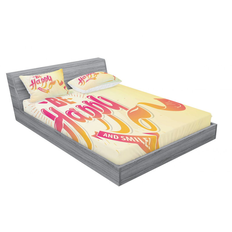 Microfiber Sheet Set, Full Sheet Set with Fitted Sheet