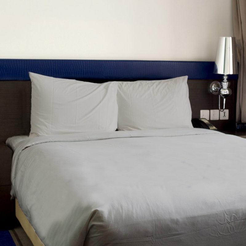 Sateen Sheet Set, Silver, Queen