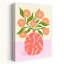 «Flowers In Coral Vase Abstract Contemporary Flower Flower», reproduction d'art murale-2098269726