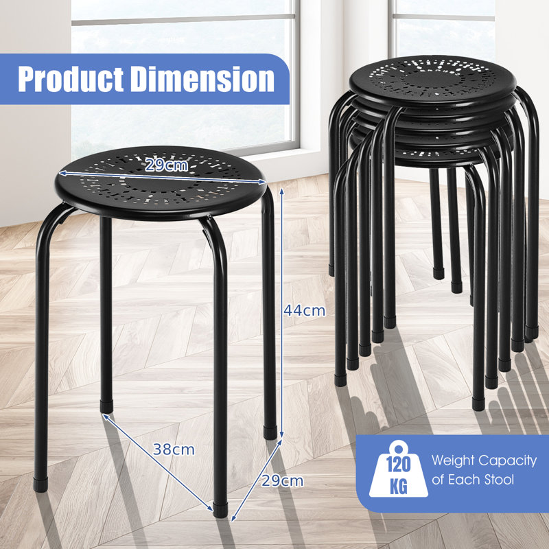 Alvernon Counter Stool with Metal Frame