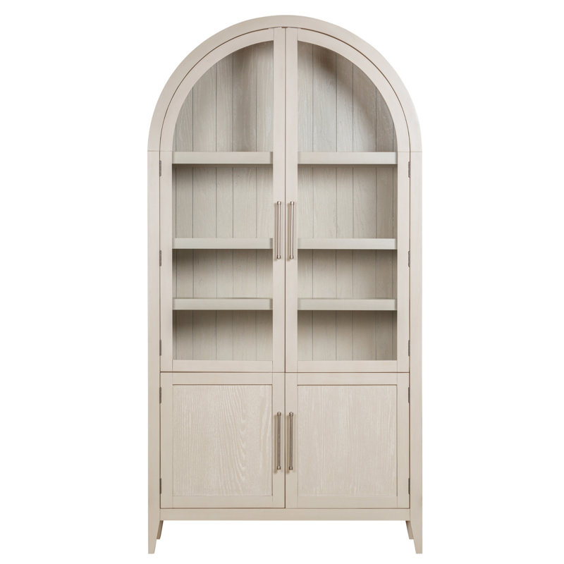 Fynn Arched Display Cabinet, Beige