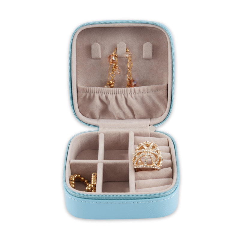 Boîte à bijoux Ava, Bleu