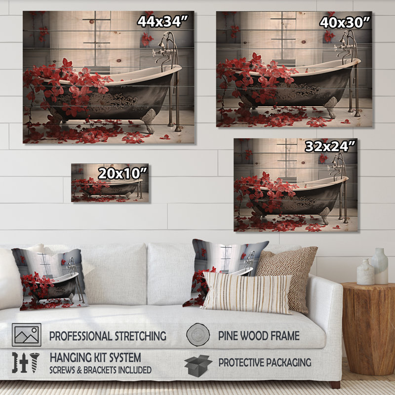 Joines - Décoration murale humour sur bois de pin naturel, H 24 po x l 32 po