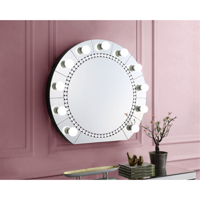 Décoration murale en miroir exquise avec étincelle durable et utilisation polyvalente
