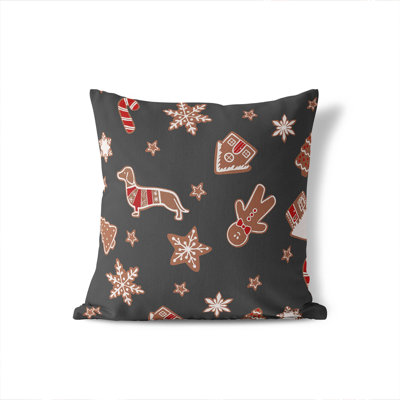 Ginger All The Way Seasonal Indoor Throw Pillow