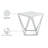 Canadice Marble Top End Table-500329339