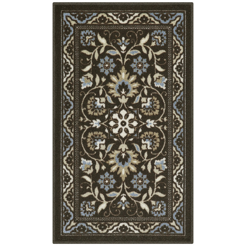 Tapis brun touffeté Albus, Rectangle 5 pi x 7 pi
