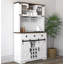 Garde-manger avec tablettes, portes et tiroirs