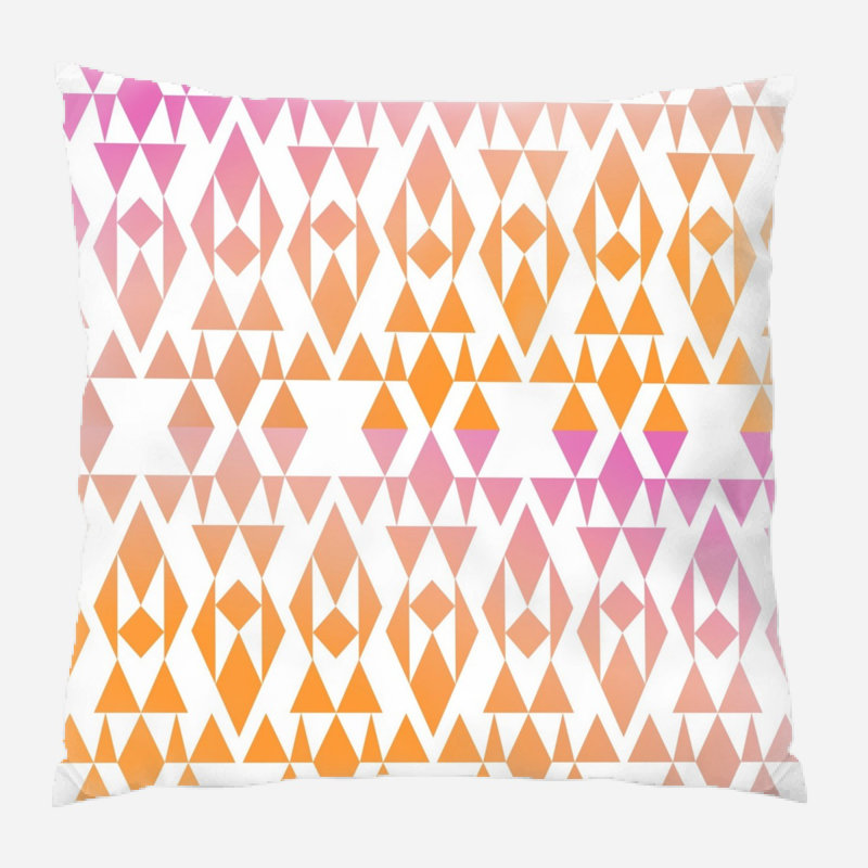 Coussin décoratif géométrique