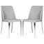 Chaise d'appoint rembourrée Chromium Linen-22556526