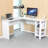 Amelius Commercial Use 140Cm W L-Shape Writing Desk-650530054