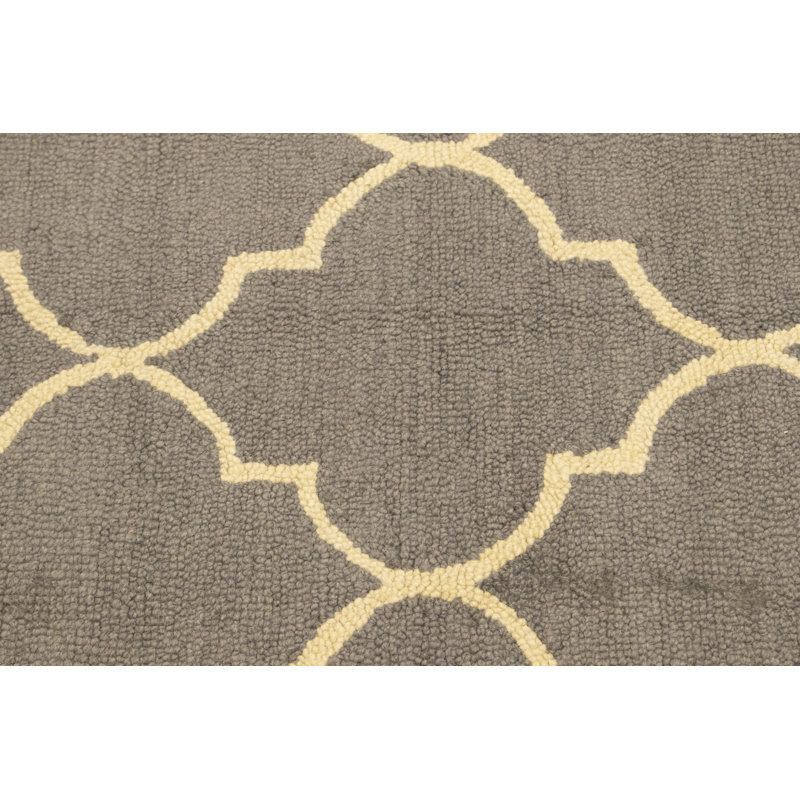 Tapis oriental gris moderne 5 x 8
