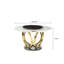 Icaro Round Marble Dining Table-50943637
