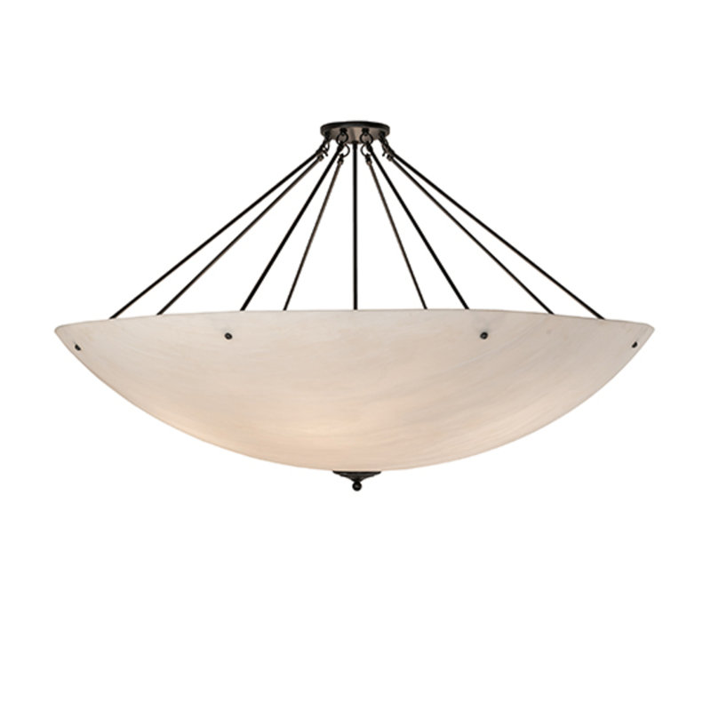 Luminaire suspendu bol 12 lumières Nashrah