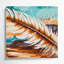 Art mural sur toile vert Southwestern-1531929017