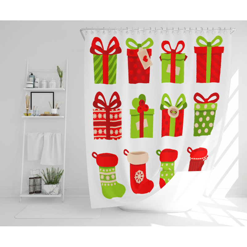 Dickey Polyester Shower Curtain
