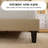 Canuto Upholstered Platform Bed with Wingback Headboard-2034028131-2034028128