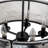 Jairdan 5-Light Dimmable Ripple Glass Drum Chandelier-731802082