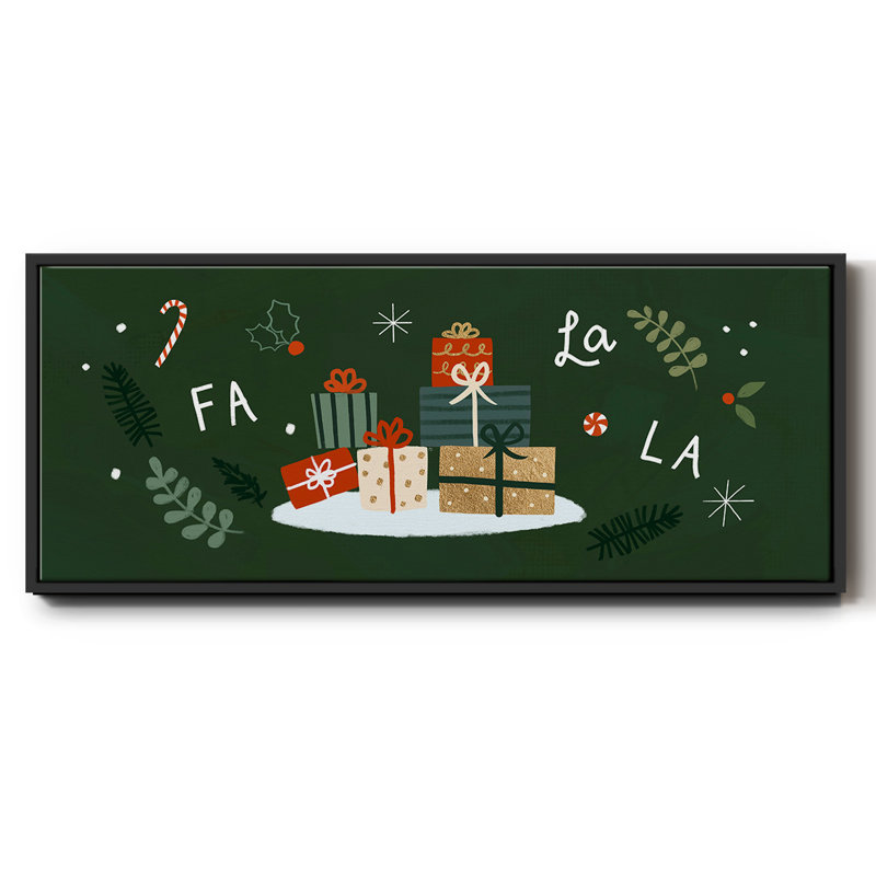 Little St. Nick Collection D- Framed Canvas, 24" H x 60" W