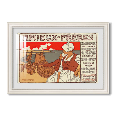 Amieux-Frères (Advertising Poster), 1899-Georges Fay-Custom Framed Canvas