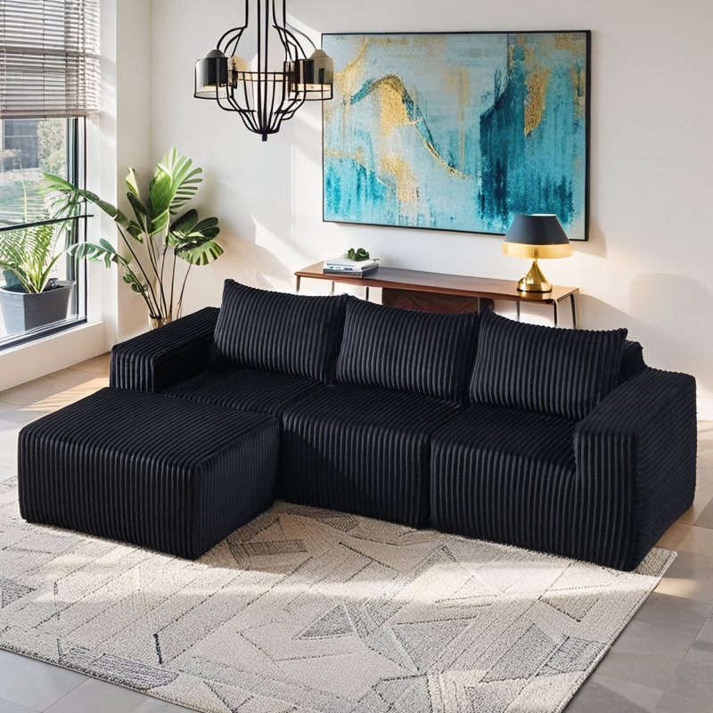 Classique noir modulaire: confort et espace