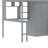 Heartlee Kids Full Loft Bed with Drawers-1713923099