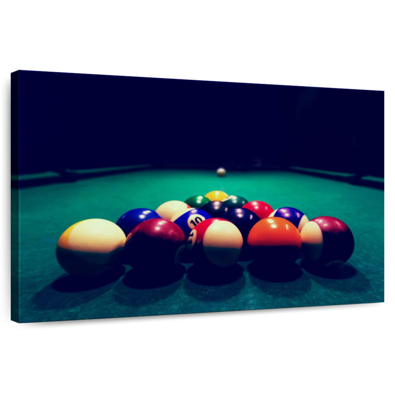 Senne Billiard Balls, 8" H x 12" W
