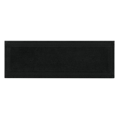 1 PCS 24x44" 100% Cotton Tufted 3000 GSM Reversible Bath Algodones Black
