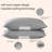 Quilted Pillow Sham - Half-enclosed - Gray-119268529