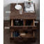 Table de chevet haut de gamme en bois massif, luxueuse chambre à coucher, commode tridimensionnelle