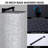 10" Rainfall Shower Head And Balanced Faucet Bathroom System - Matte Black, Wall Mounted In Black With 10Inch Valve-121245087