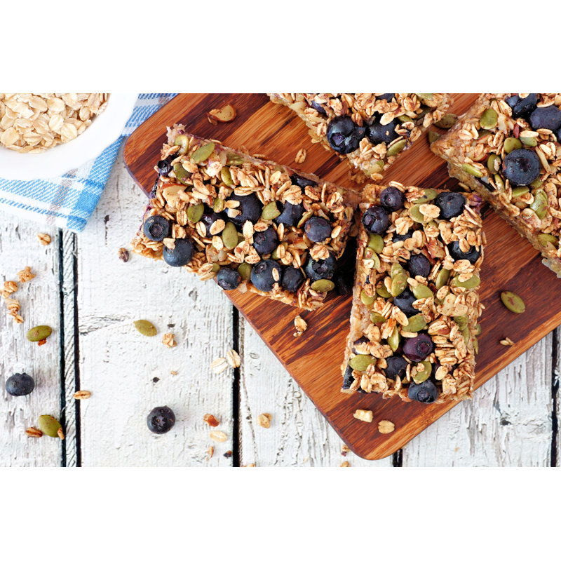 Breakfast Bars - Wrapped Canvas Print, 20cm H x 30cm W x 3.8cm D