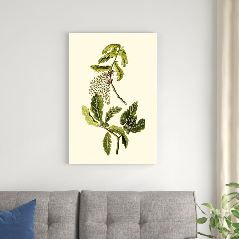 Olive Greenery III - peinture sur toile tendue, H 36 po x l 24 po x P 1,25 po
