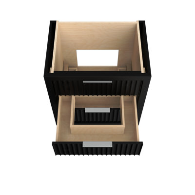 Lecrieú Three-Drawer Single Bath Vanity