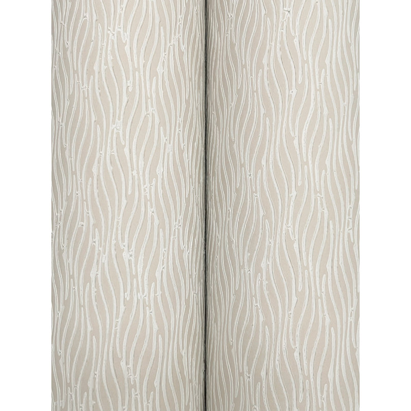 Elevated Waves Wallpaper, Brown