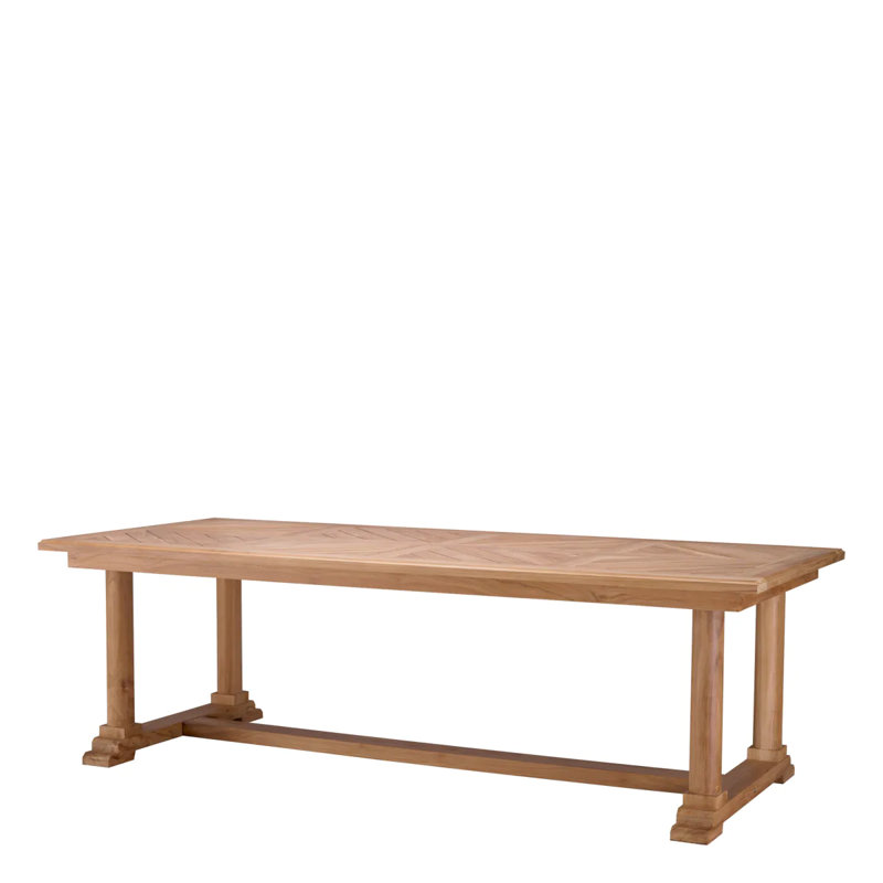 Bell Rive Outdoor Teak Dining Table
