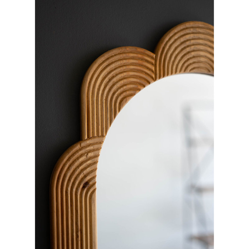 Ruta Wood Wall Mirror