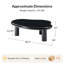 Table basse à assemblage simple avec repose-pieds réglables en laque l 50,5 po Consida-1568332318