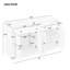Buffets blancs avec buffet et armoire de cuisine-1732876527