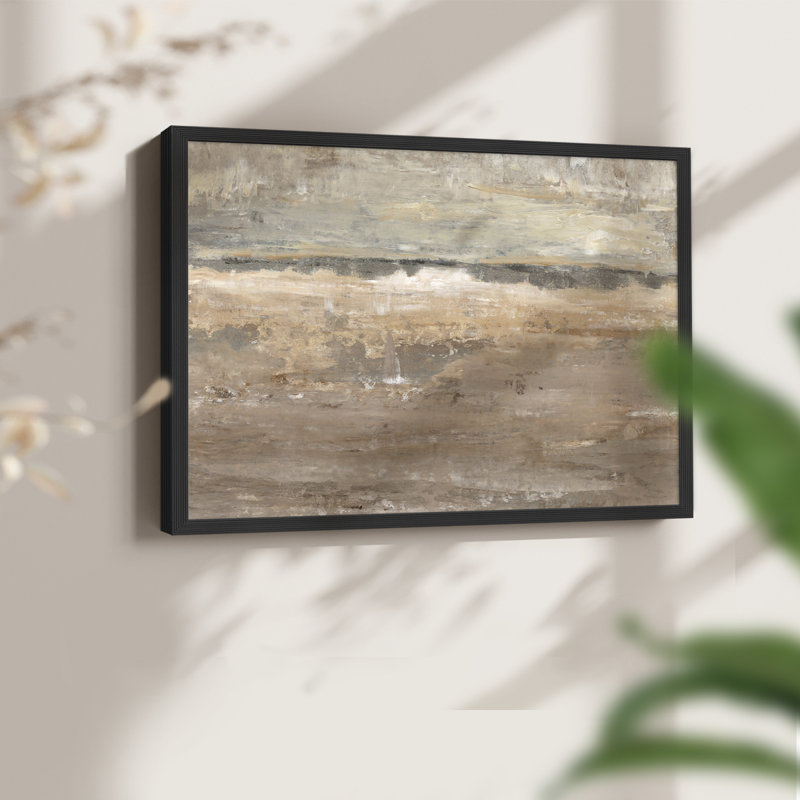 Tôt le soir, lumière II - reproduction encadrée - réarmable, H 8 po x l 10 po, Noir